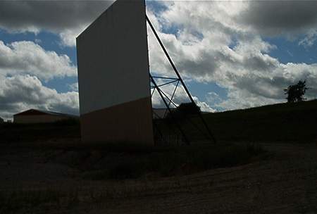 Sundowner Drive-In Theatre - Screen June 2003 (newer photo)
